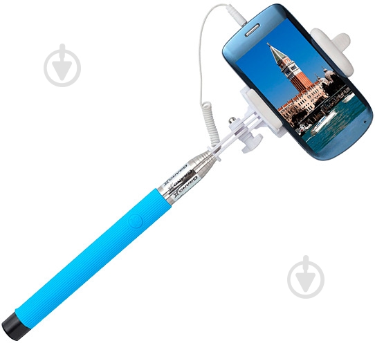 Селфи-монопод Grand-X Jack 3.5 MPGJ3UBL Blue - фото 2