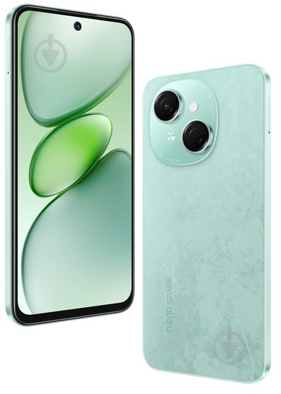 Смартфон Tecno Spark Go 1 (KL4) 4/64GB magic skeen green (4894947050084) - фото 3 Смартфон Tecno Spark Go 1 (KL4) 4/64GB magic skeen green (4894947050084) - фото 3