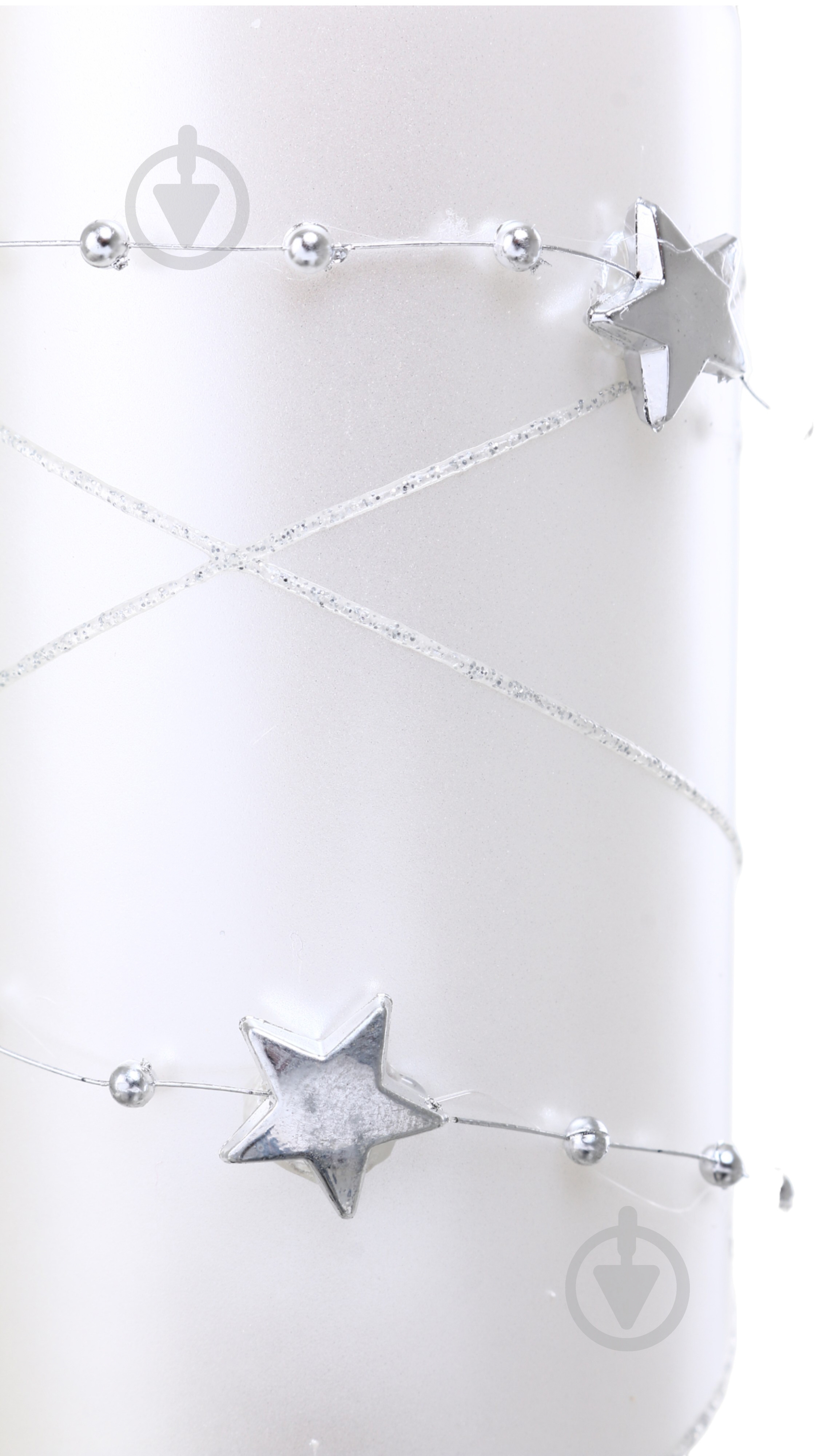 Свічка декоративна Циліндр гірлянда 60х130 мм айворі 190 г Pako-If - фото 2 Свічка декоративна Циліндр гірлянда 60х130 мм айворі 190 г Pako-If - фото 2