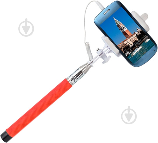 Селфи-монопод Grand-X Jack 3.5 MPGJ3UR Red - фото 2 Селфи-монопод Grand-X Jack 3.5 MPGJ3UR Red - фото 2