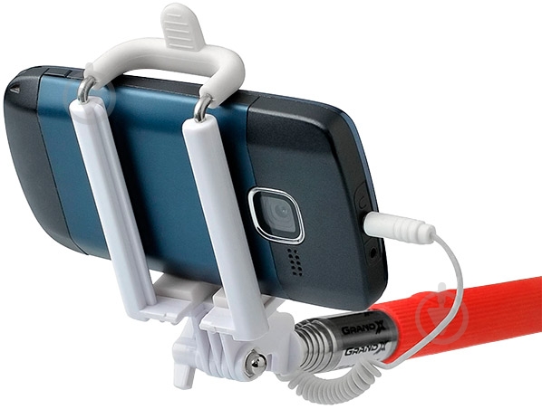 Селфи-монопод Grand-X Jack 3.5 MPGJ3UR Red - фото 3 Селфи-монопод Grand-X Jack 3.5 MPGJ3UR Red - фото 3