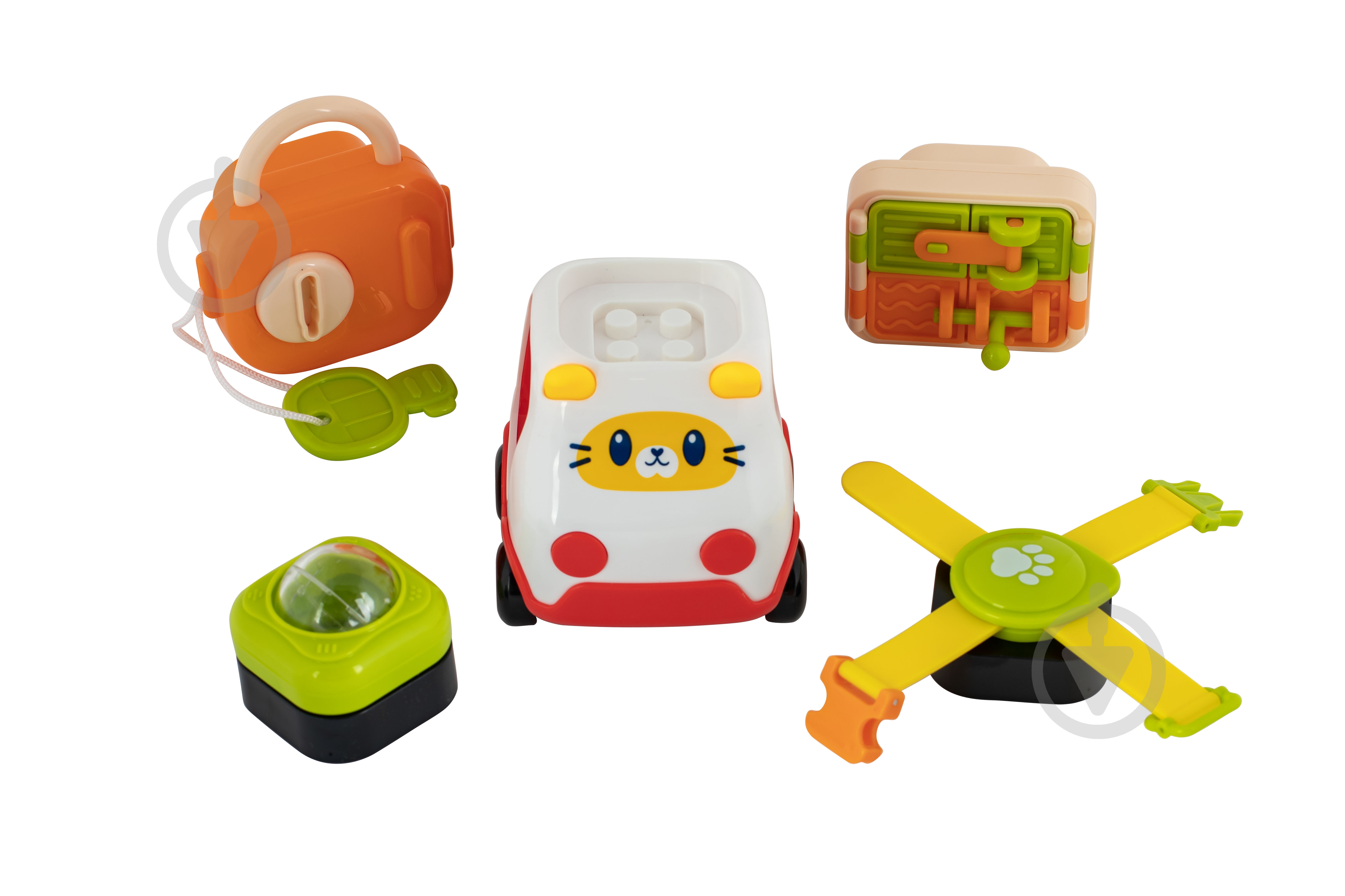 Игрушка Baby Team Машинка-конструктор 8616 - фото 1