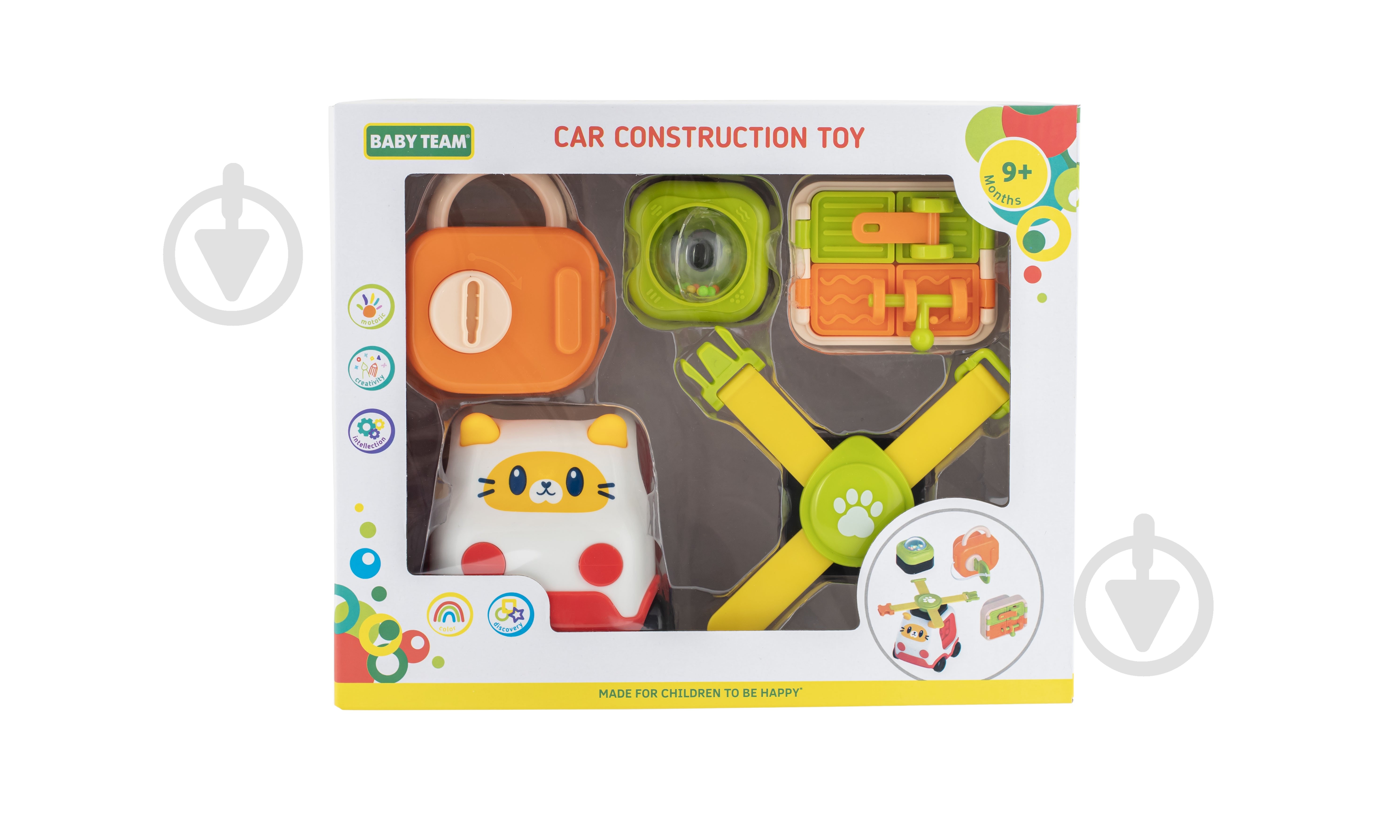 Игрушка Baby Team Машинка-конструктор 8616 - фото 4