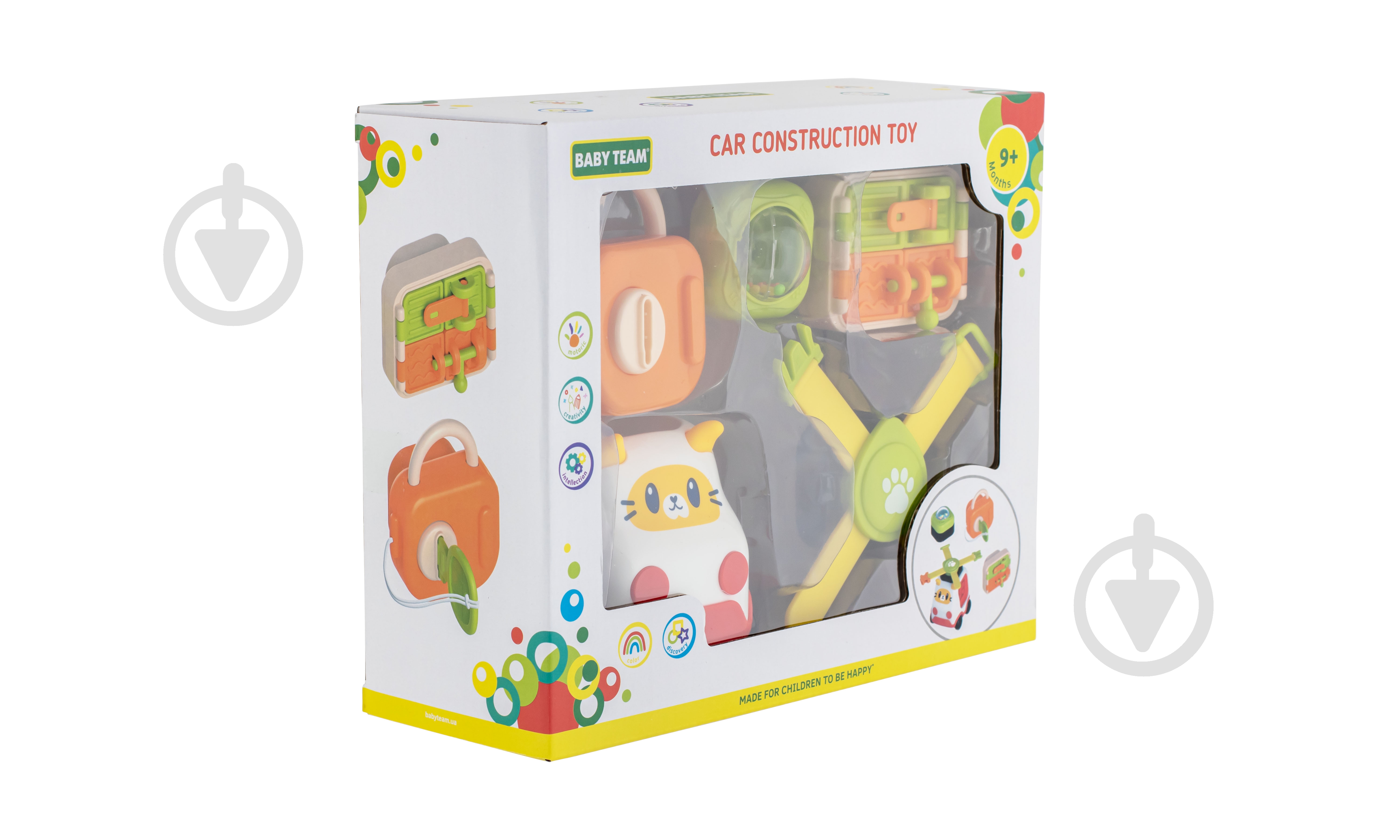 Игрушка Baby Team Машинка-конструктор 8616 - фото 7