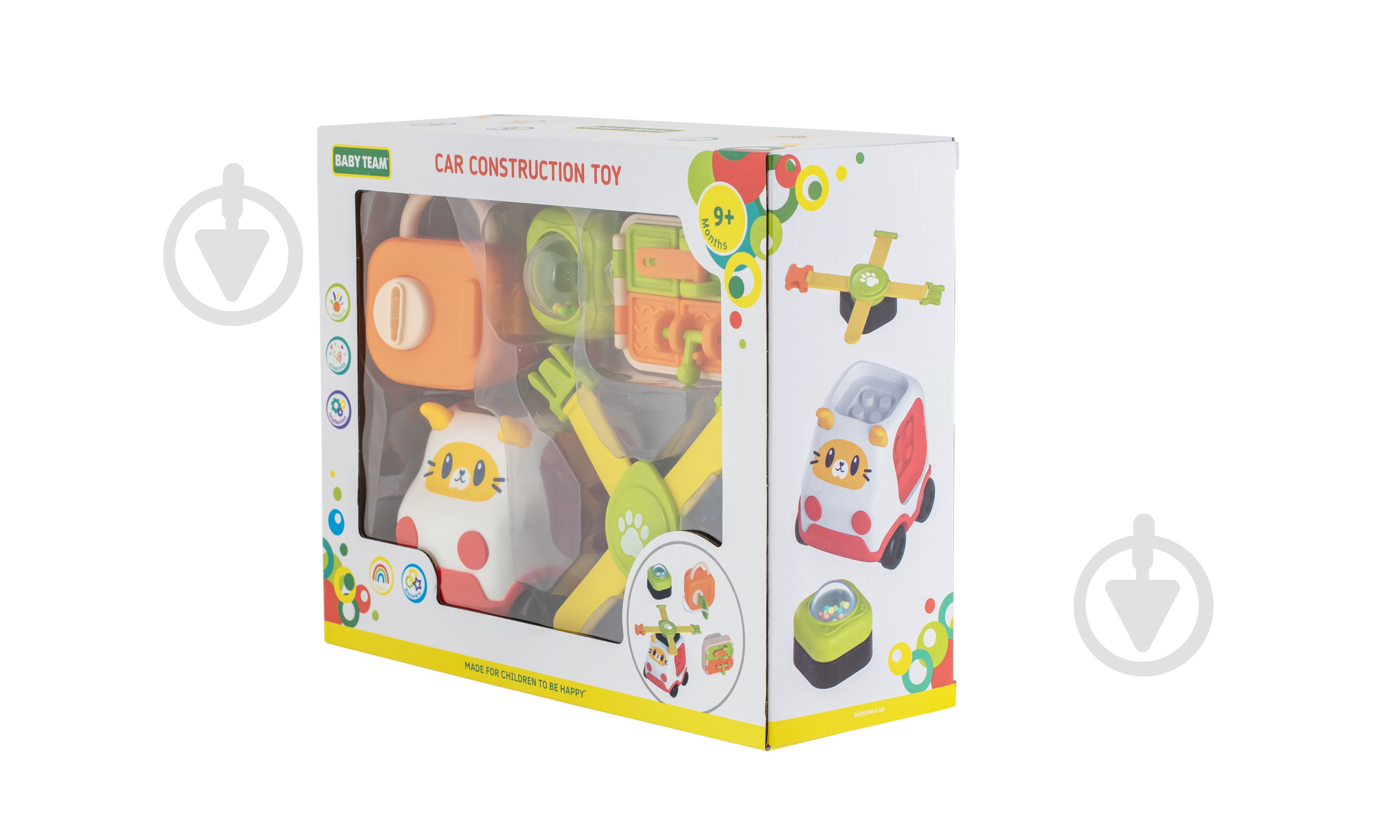 Игрушка Baby Team Машинка-конструктор 8616 - фото 6
