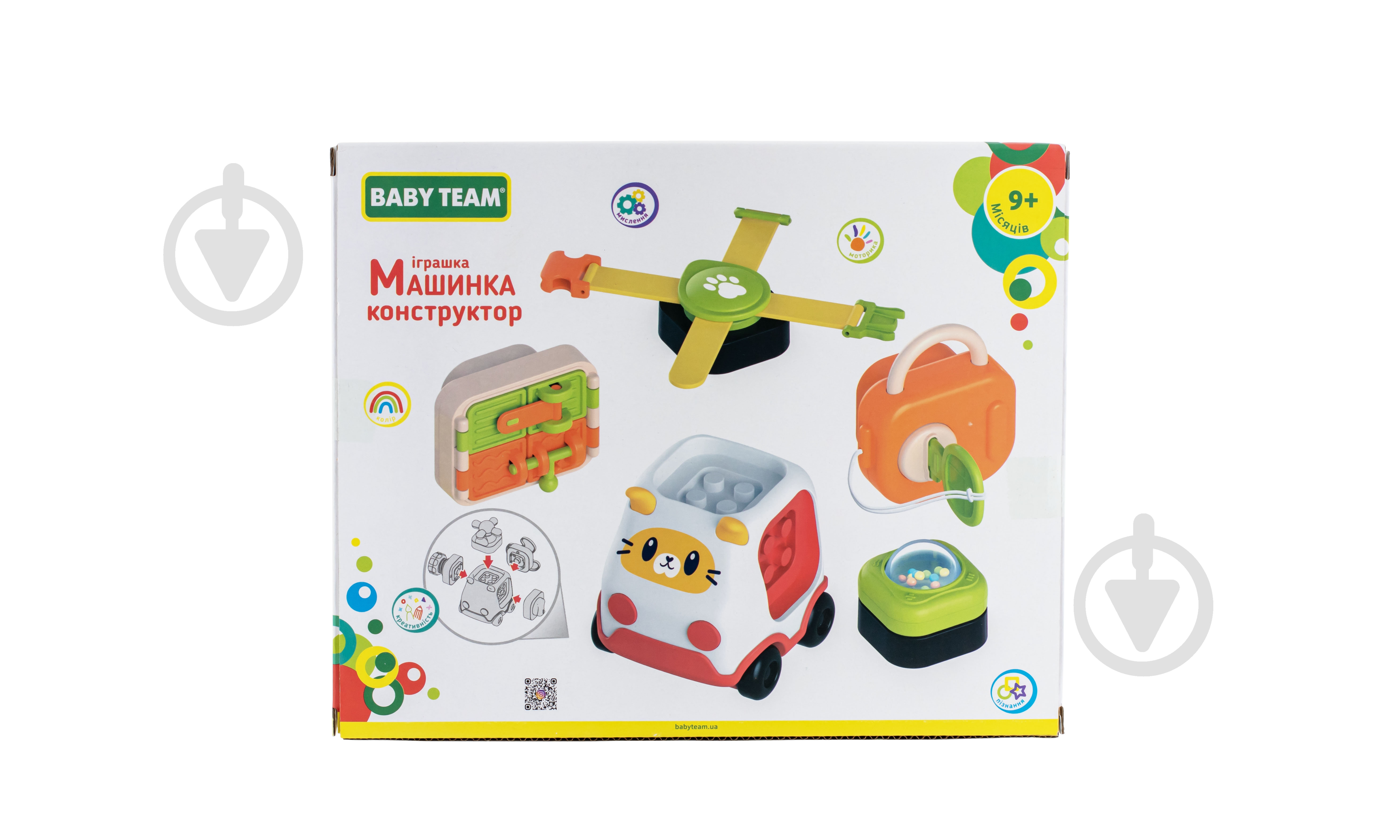 Игрушка Baby Team Машинка-конструктор 8616 - фото 5