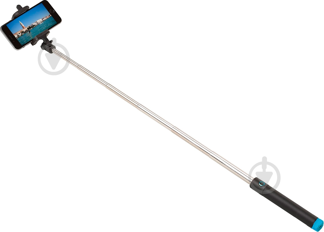 Селфи-монопод Grand-X Deluxe Bluetooth MPGDBUBL Blue - фото 1