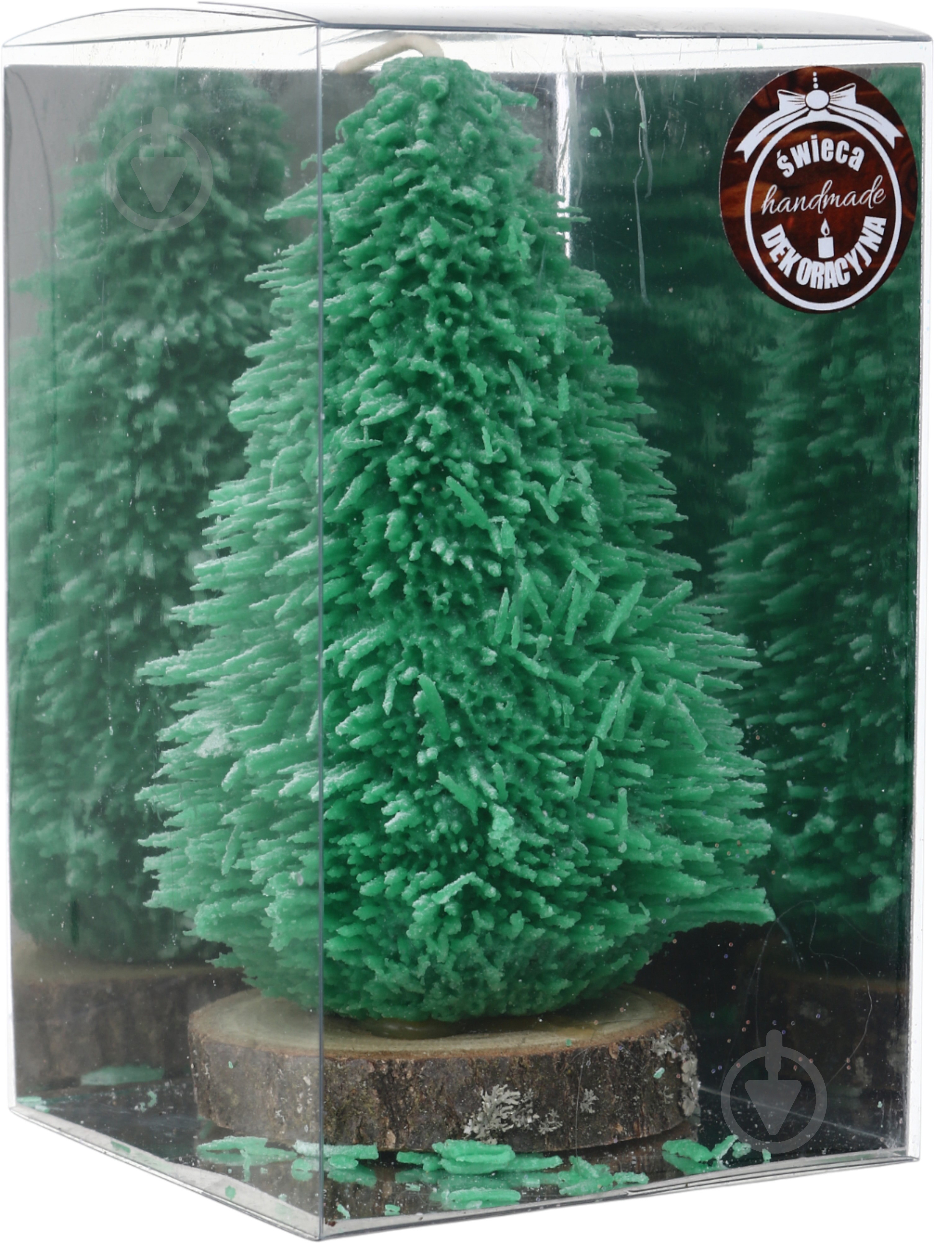 Свеча декоративная Елка Малая 140 мм, ручная работа Pako-If - фото 4