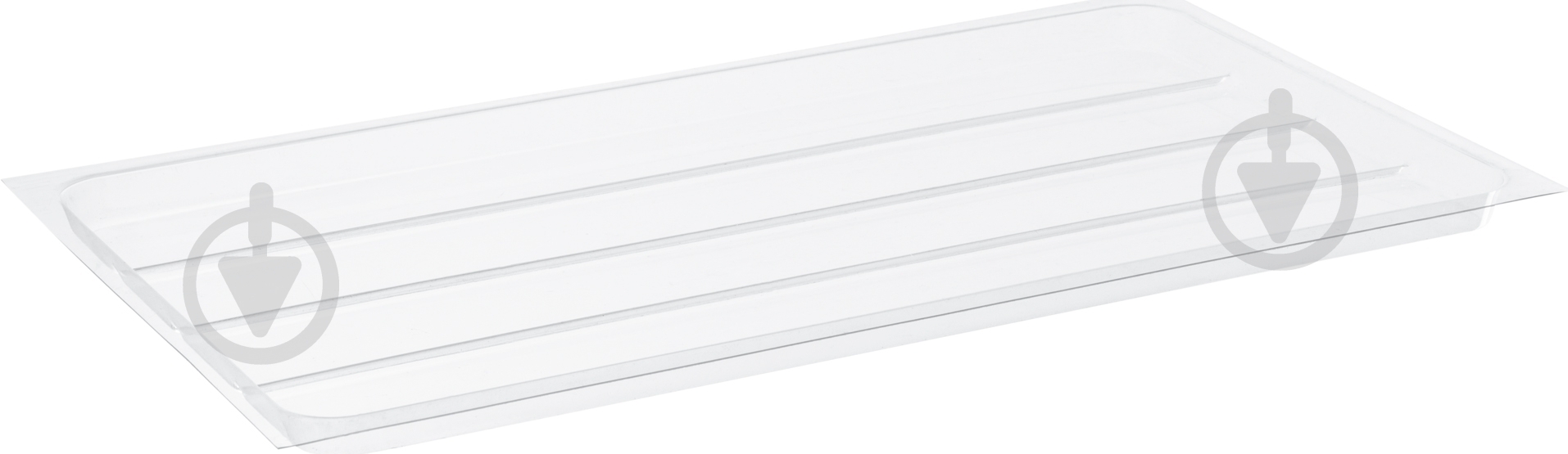 Поддон для сушилки 440 мм прозрачный - фото 1