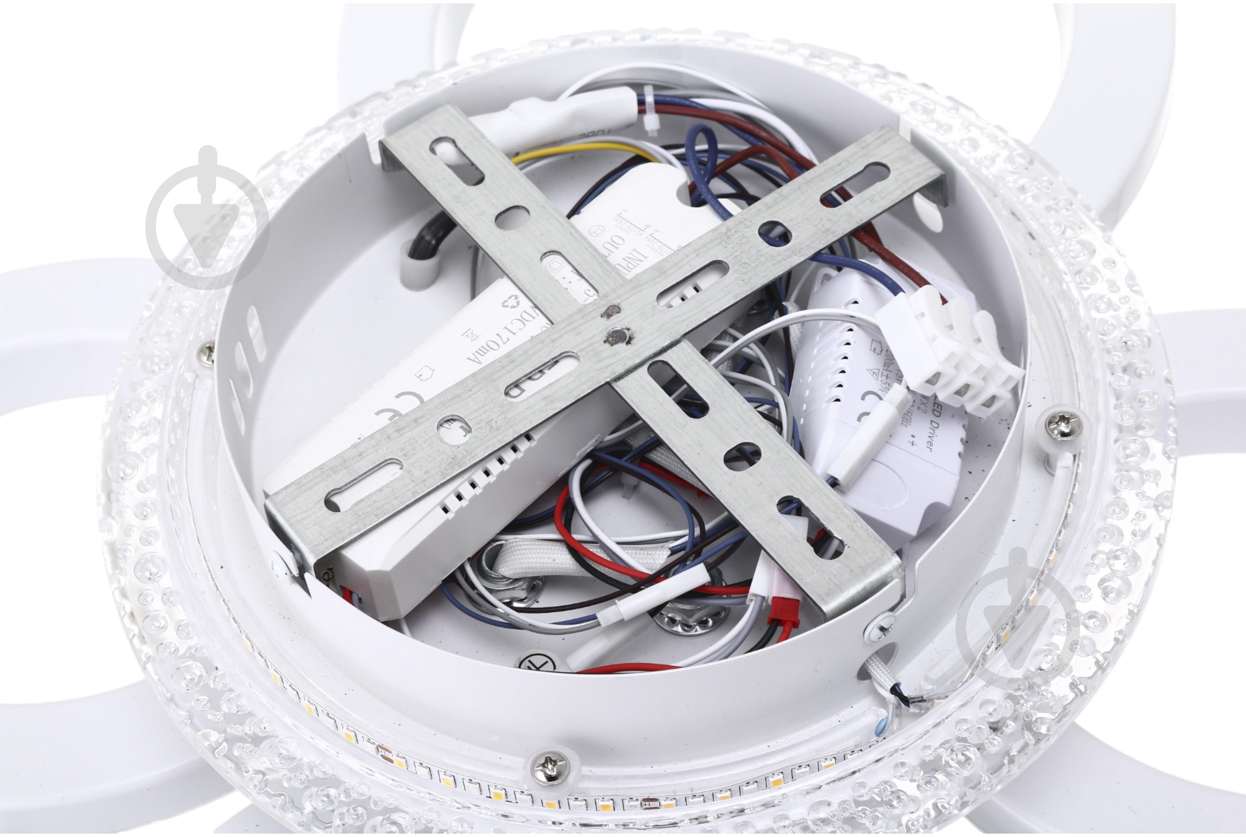 Люстра стельова Sensio 60 Вт білий LS-2720W-60W - фото 3