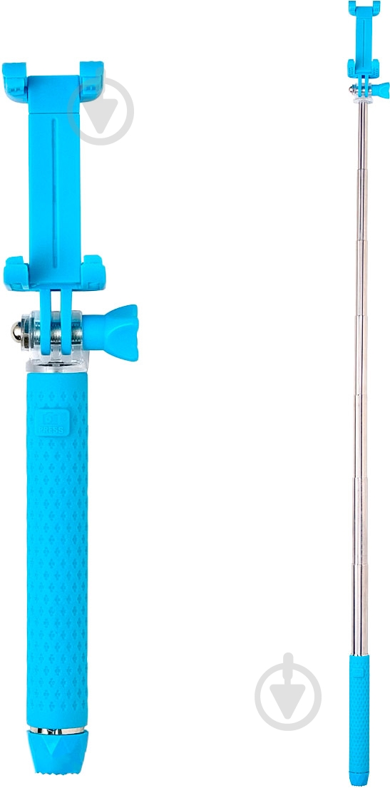 Селфи-монопод Grand-X Portative Bluetooth MPGPBBL Blue - фото 6