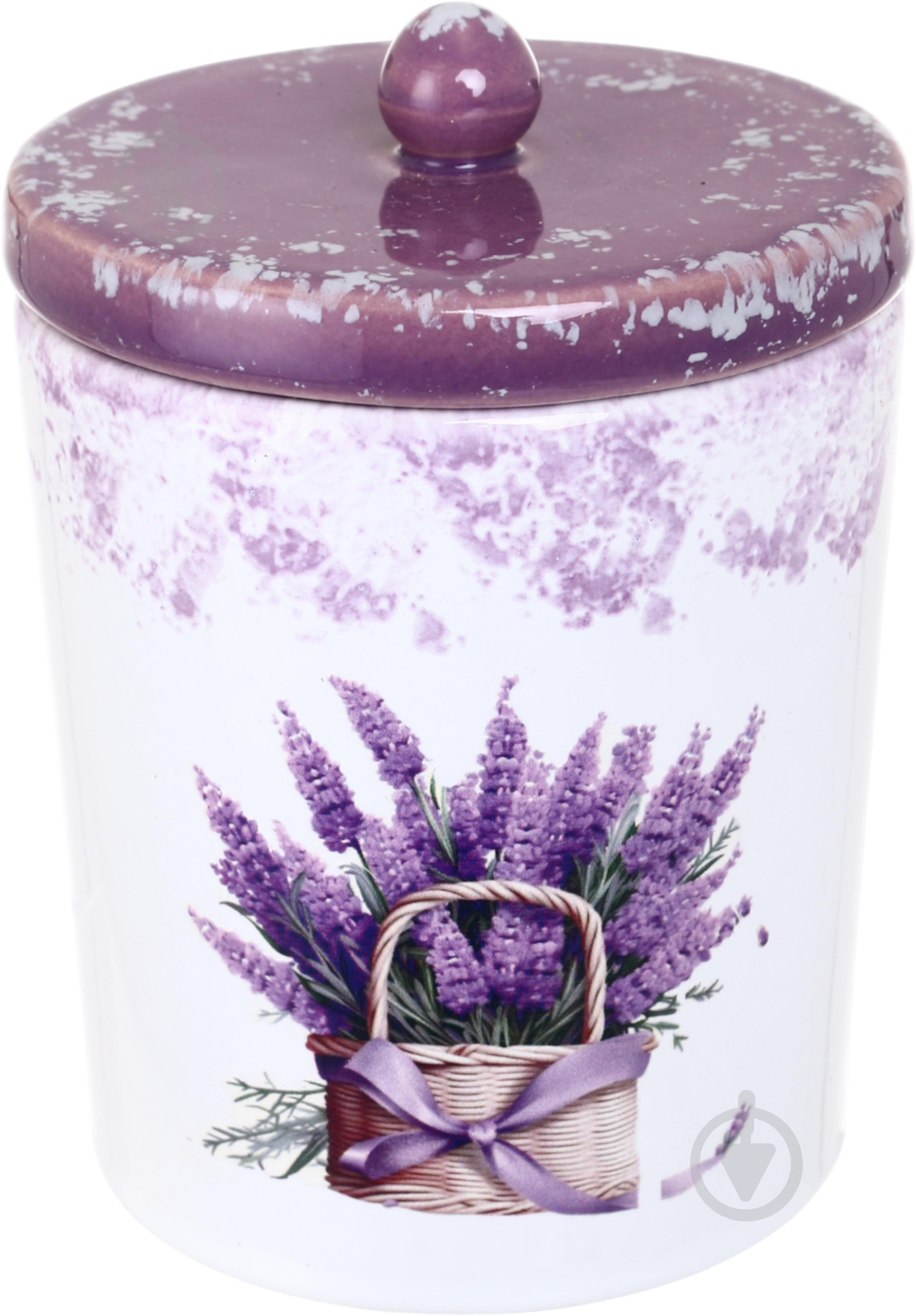 Свеча ароматическая Pako-If Лаванда в керамическом кашпо 85х120 мм - фото 4