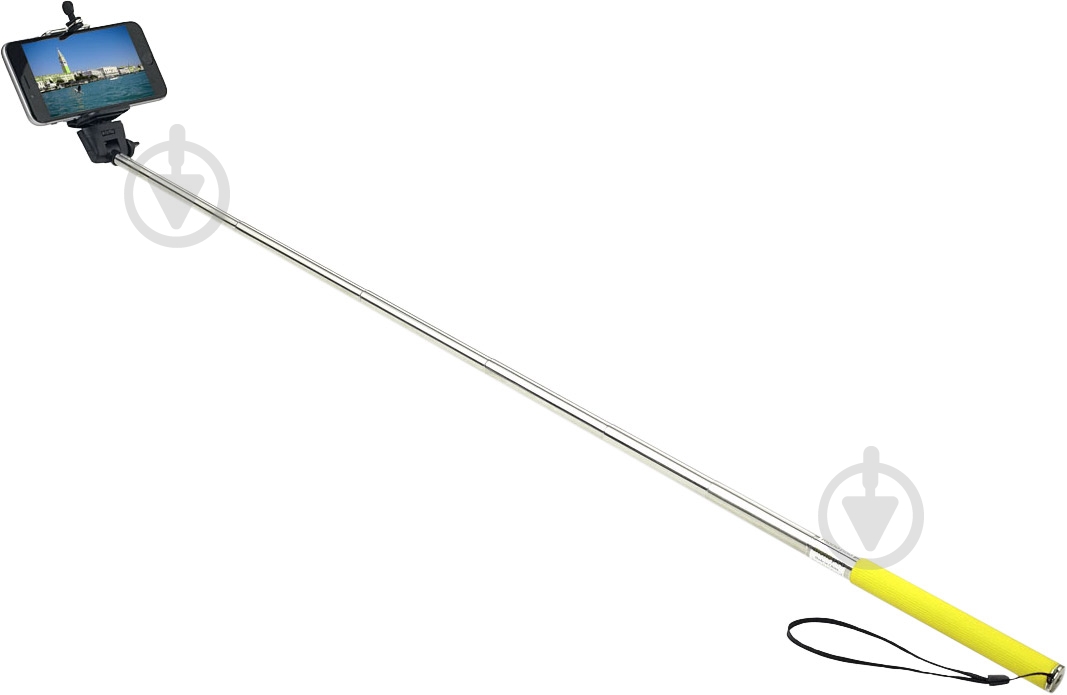 Селфи-монопод Grand-X Remote Bluetooth MPGRBUY Yellow - фото 1