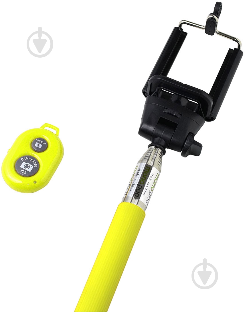 Селфи-монопод Grand-X Remote Bluetooth MPGRBUY Yellow - фото 5
