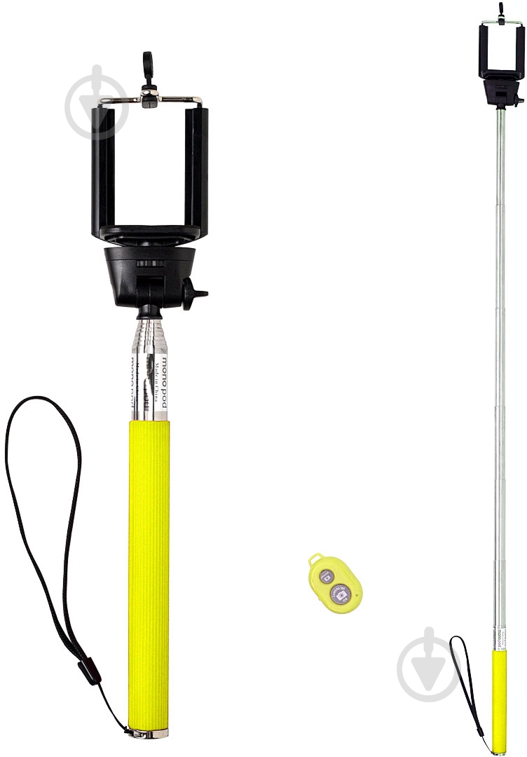 Селфи-монопод Grand-X Remote Bluetooth MPGRBUY Yellow - фото 7