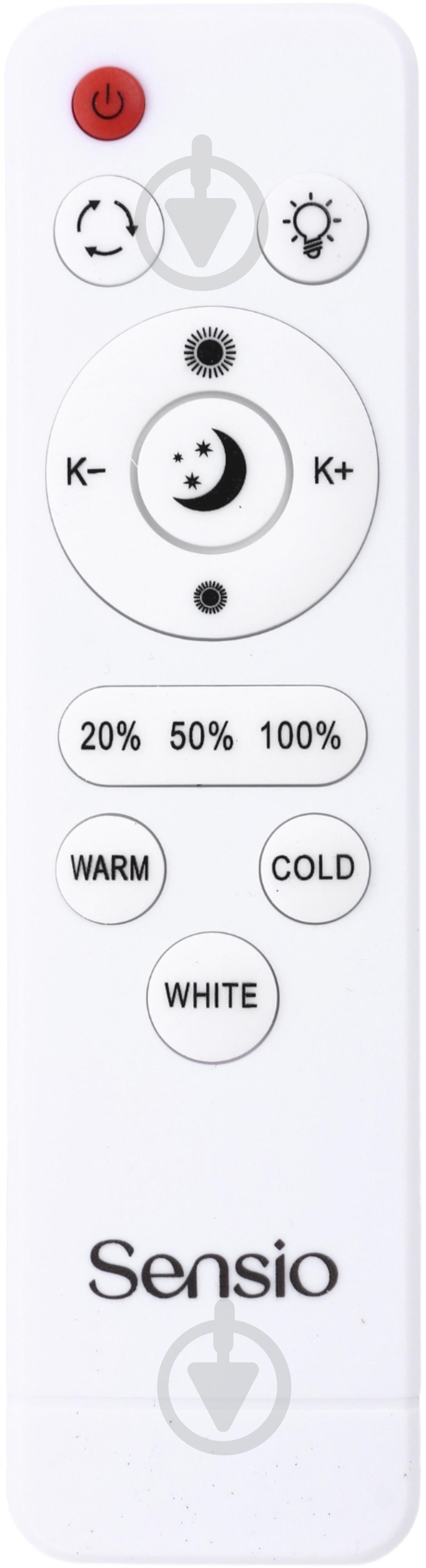Люстра стельова Sensio Nant 53 Вт білий LS-2720W-53W - фото 6