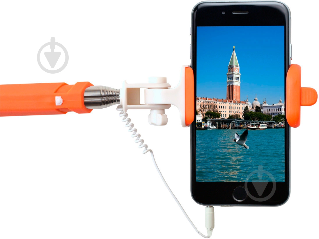 Селфи-монопод Grand-X Rubber Jack 3.5 MPGRJ3UO Orange - фото 4 Селфи-монопод Grand-X Rubber Jack 3.5 MPGRJ3UO Orange - фото 4