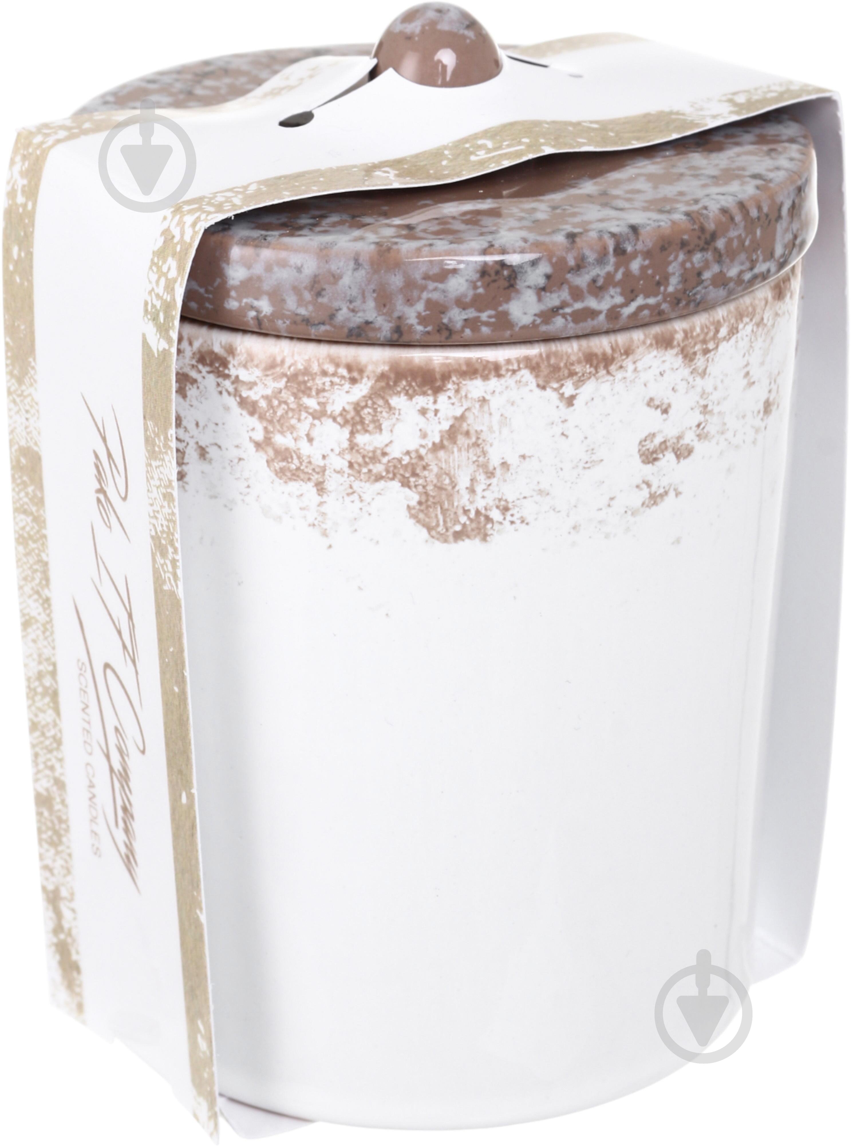 Свеча ароматическая Pako-If Ваниль в керамическом кашпо 85х120 мм - фото 2