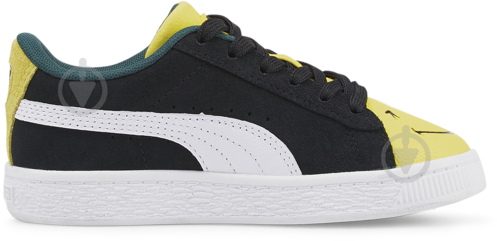 Кроссовки Puma SUEDE SMILEYWORLD PS 38613801 р.32 черные - фото 2