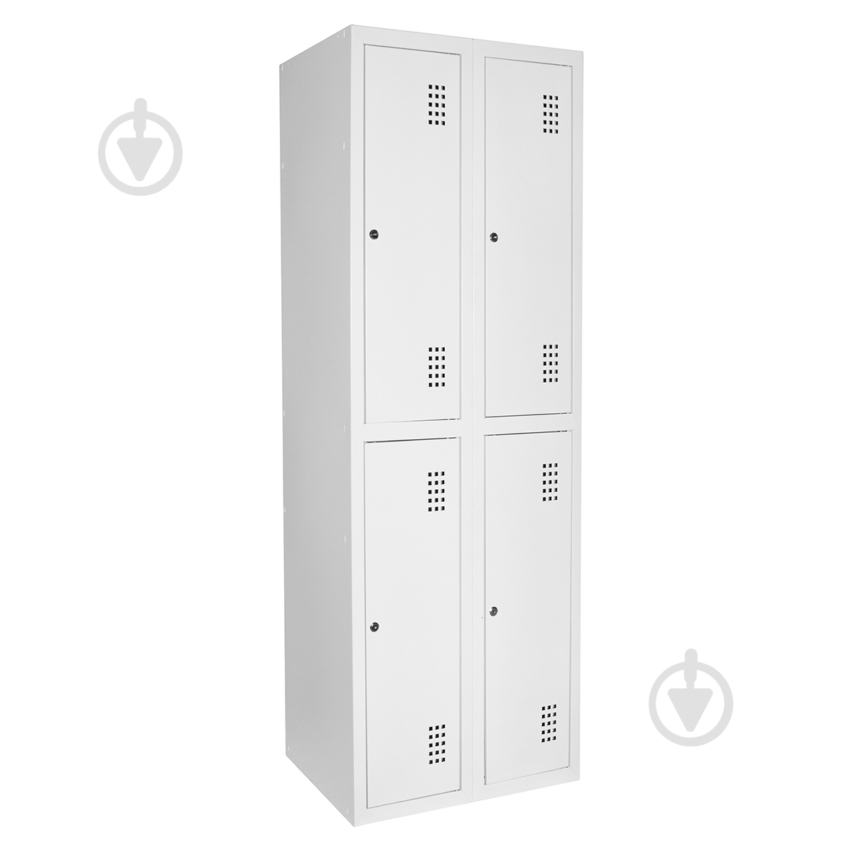 Металлический шкаф для одежды (локеры) Ferocon НО 24-01-06х18х05-Ц-7035 - фото 1