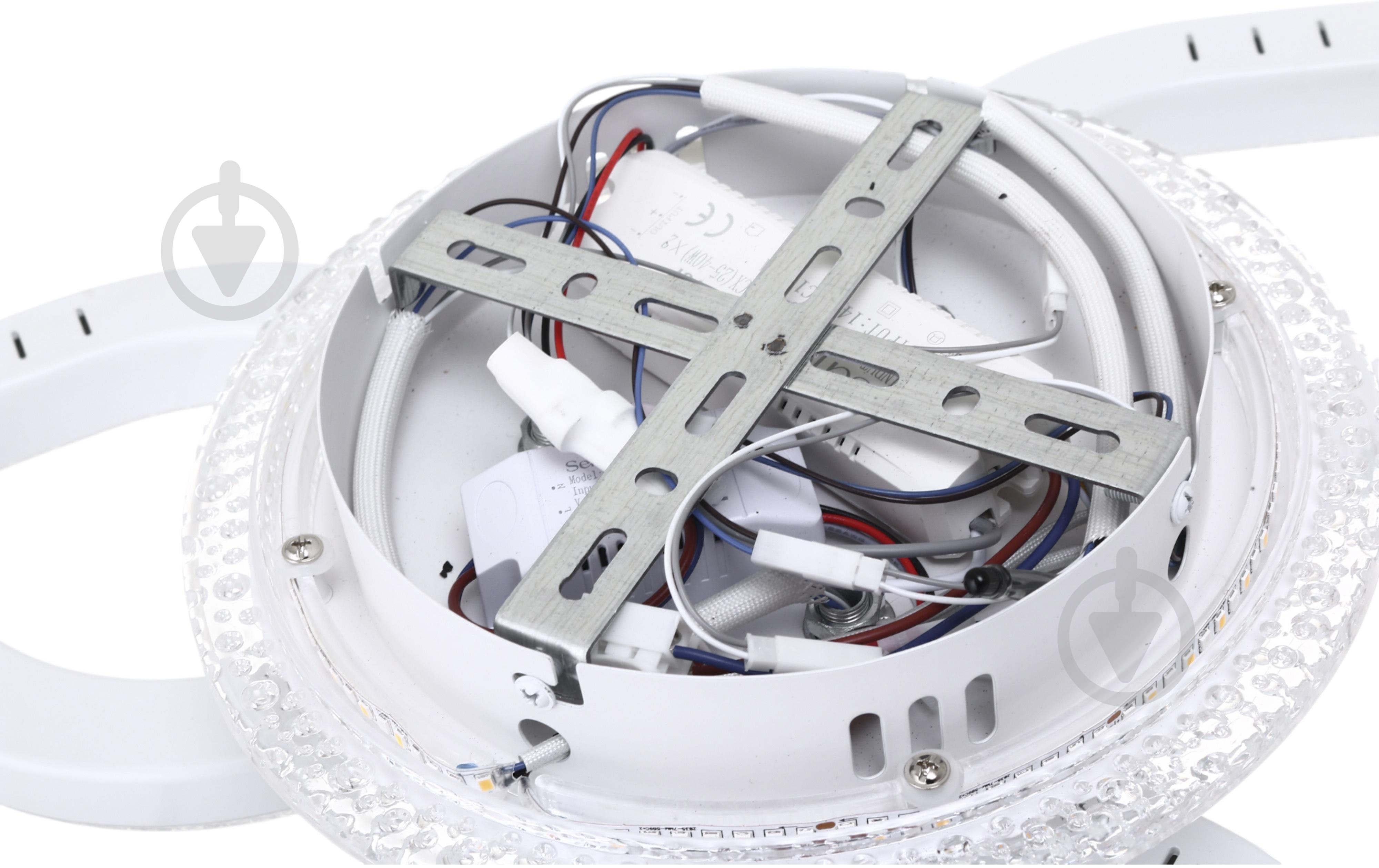 Люстра підвісна Sensio Nant 44 Вт білий LS-2720W-44W - фото 5