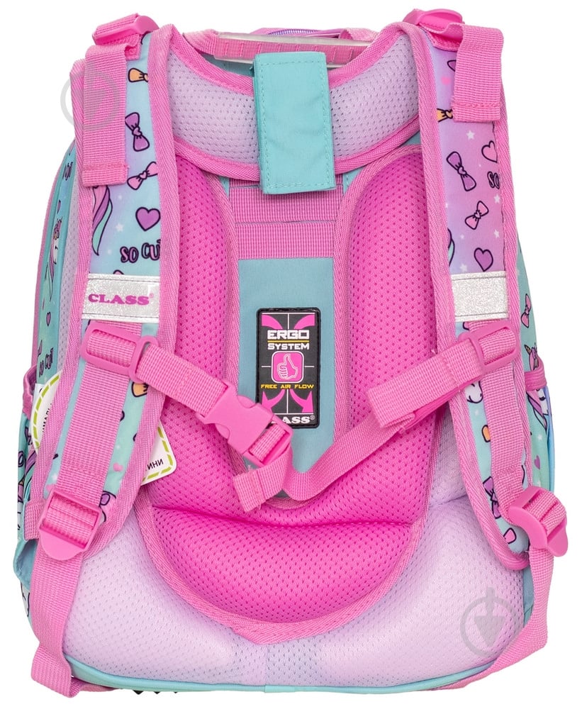Ранец школьный CLASS SchoolCase Mini Cute Unicorn 2505C 13010103 - фото 3