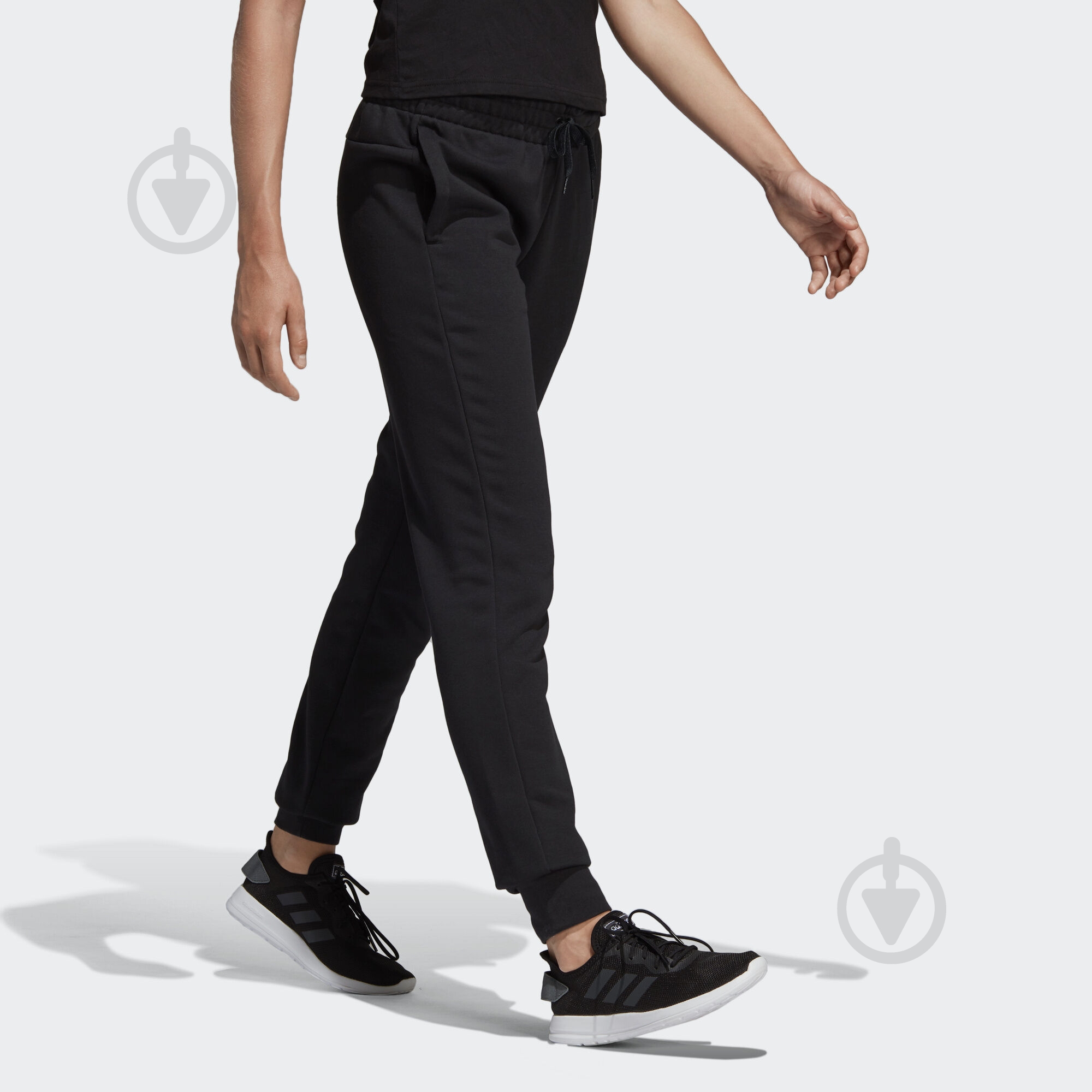 Брюки Adidas W E LIN PANT DP2398 р. S/S черный - фото 6