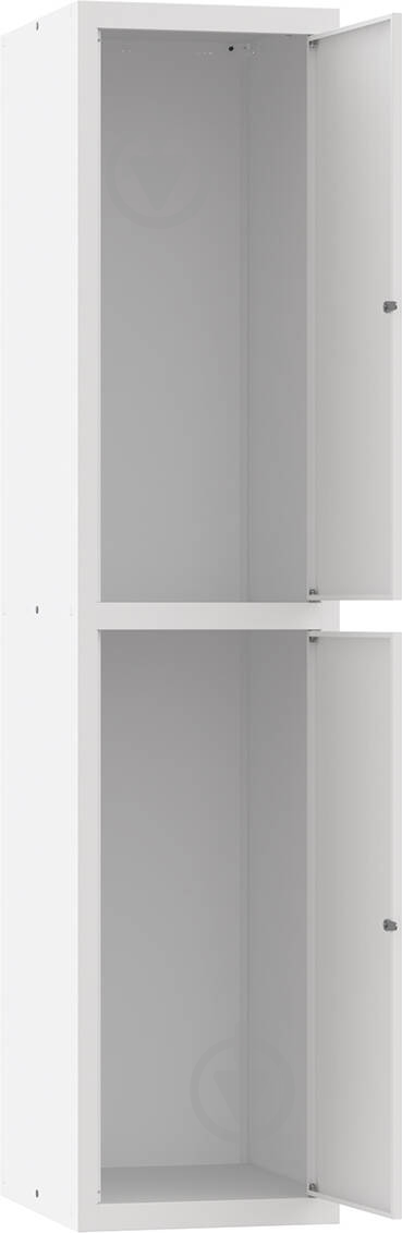 Металлический шкаф ячеечный (камера хранения) Ferocon НЯ-12-01-04х18х05-7035 - фото 2