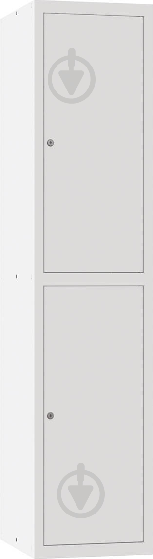 Металлический шкаф ячеечный (камера хранения) Ferocon НЯ-12-01-04х18х05-7035 - фото 1