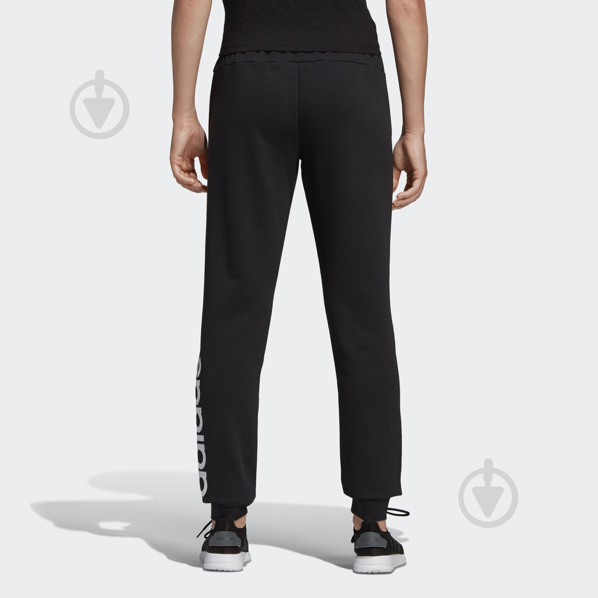 Брюки Adidas W E LIN PANT DP2398 р. M/S черный - фото 5