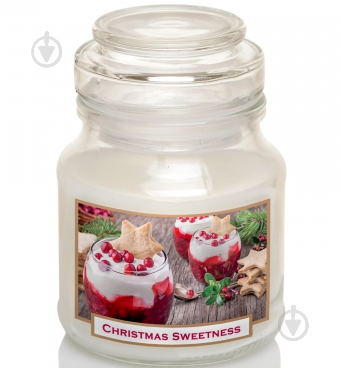 Свеча ароматическая Bartek Candles Рождественские сладости 130 г - фото 1