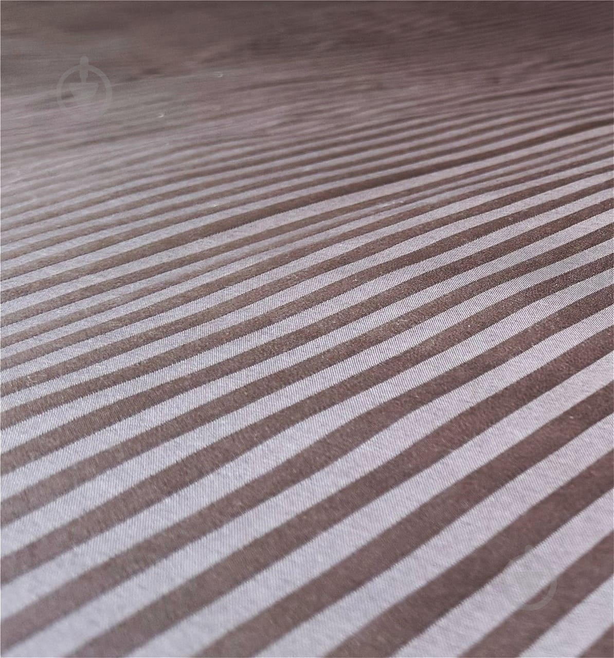 Простирадло Сатин Boston Anthracite Stripe 180x200 см антрацит U-tek - фото 3