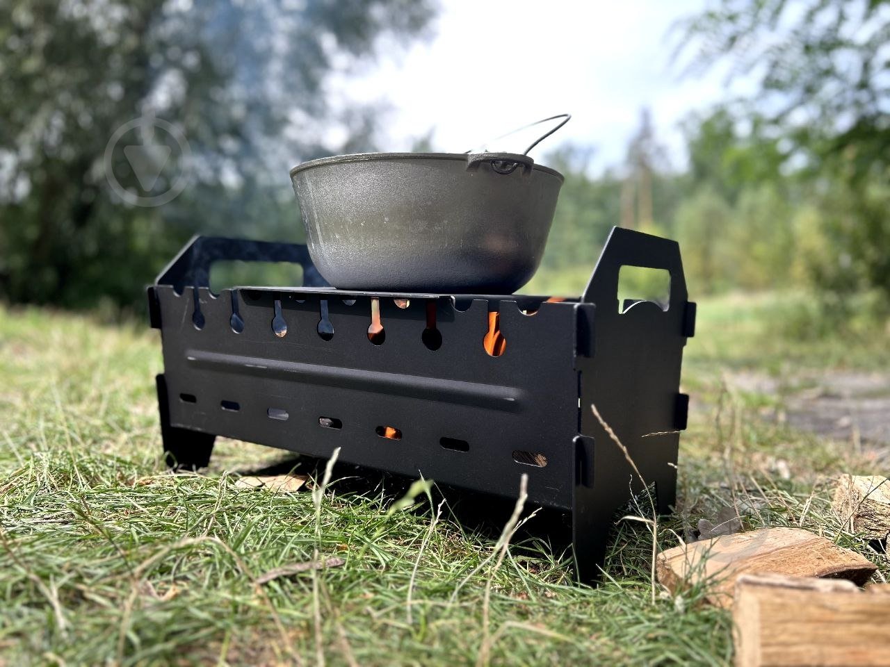 Мангал раскладной InterAtletika C3354.2 - фото 3 Мангал раскладной InterAtletika C3354.2 - фото 3