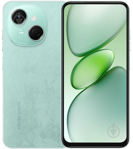 Смартфон Tecno Spark Go 1 (KL4) 4/128GB magic skeen green (4890000000000) - фото 1 Смартфон Tecno Spark Go 1 (KL4) 4/128GB magic skeen green (4890000000000) - фото 1