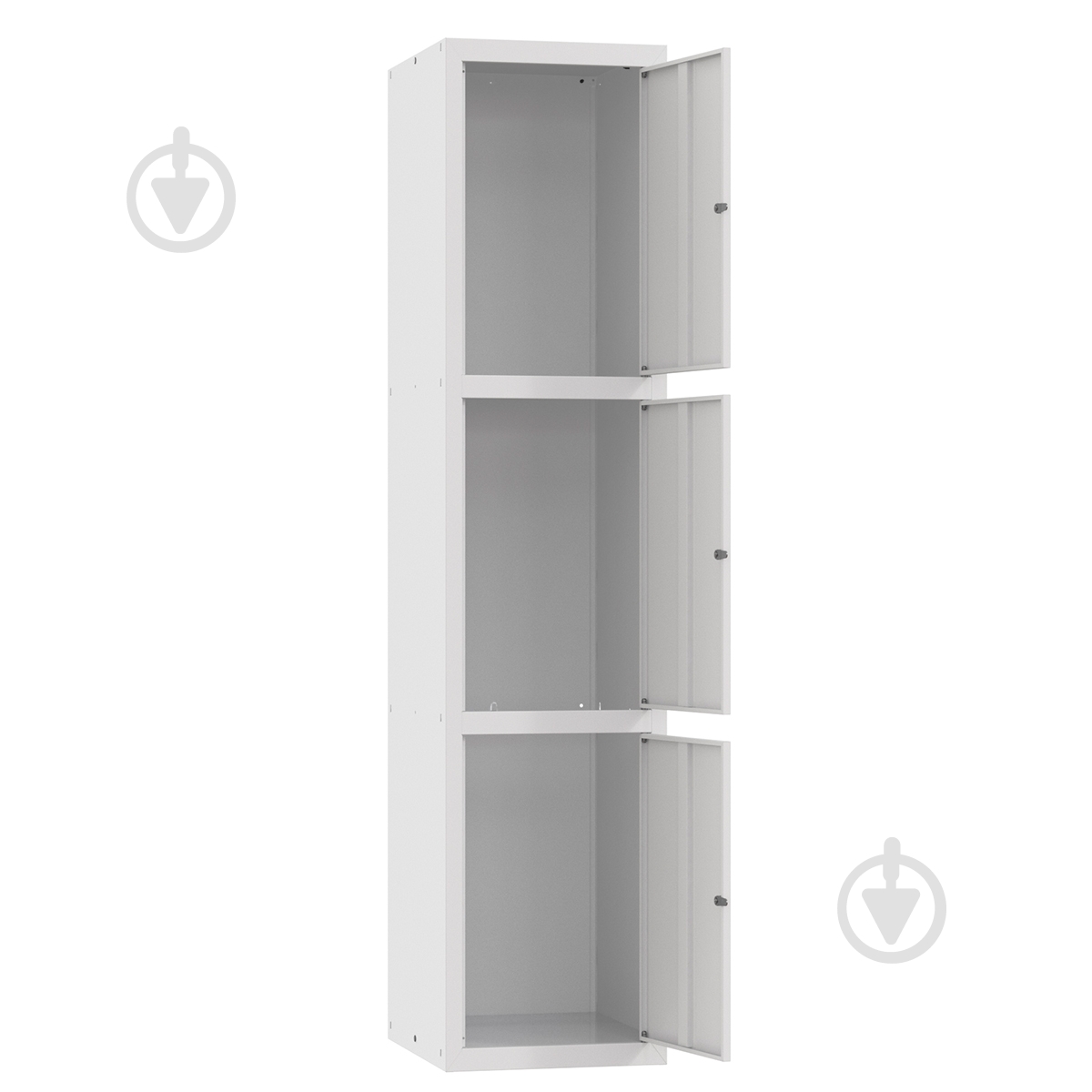 Металлический шкаф ячеечный (камера хранения) Ferocon НЯ-13-01-04х18х05-7035 - фото 2