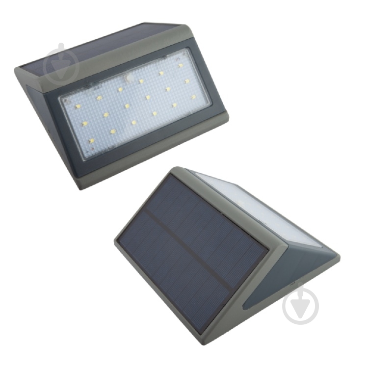 Прожектор на солнечной батарее AllTop 07128A2-01 3 Вт серый/металлик - фото 2