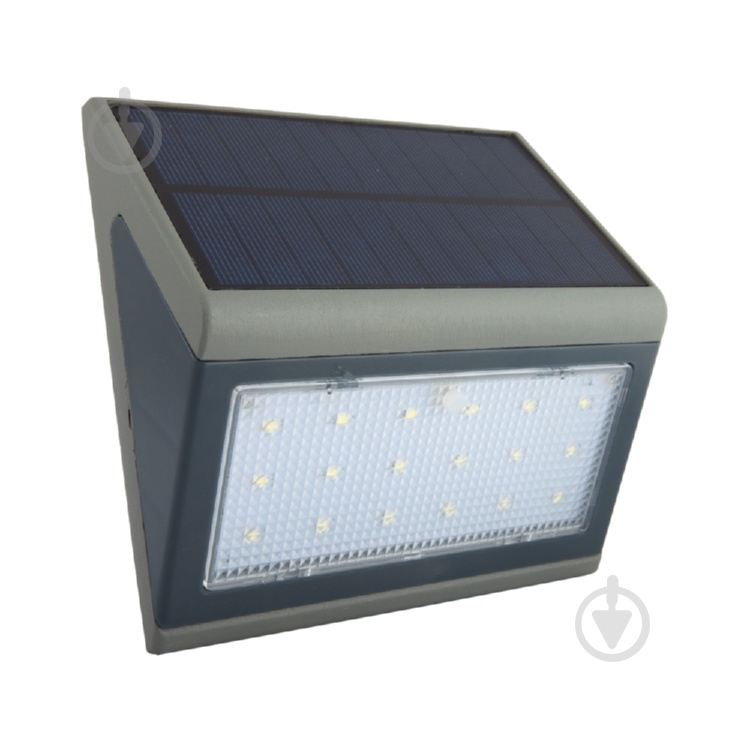 Прожектор на солнечной батарее AllTop 07128A2-01 3 Вт серый/металлик - фото 3