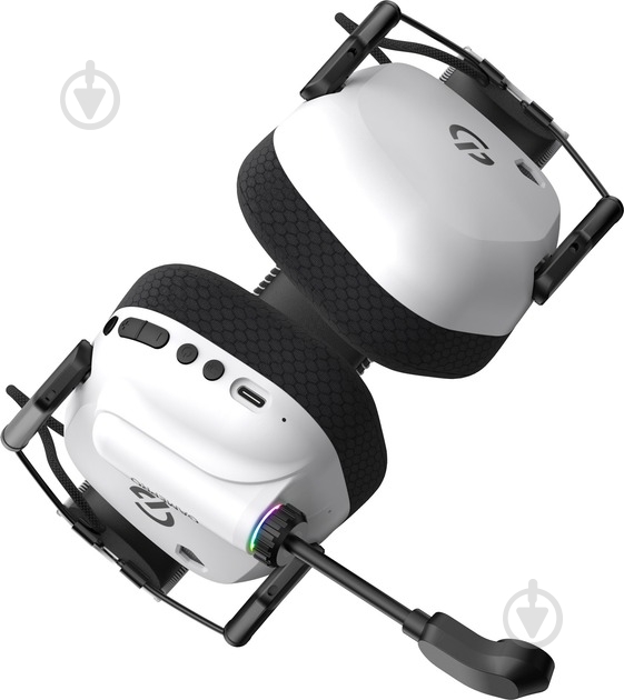 Наушники GamePro Genesis Mercury Pro 3-Mode white (HSW120W) - фото 7 Наушники GamePro Genesis Mercury Pro 3-Mode white (HSW120W) - фото 7