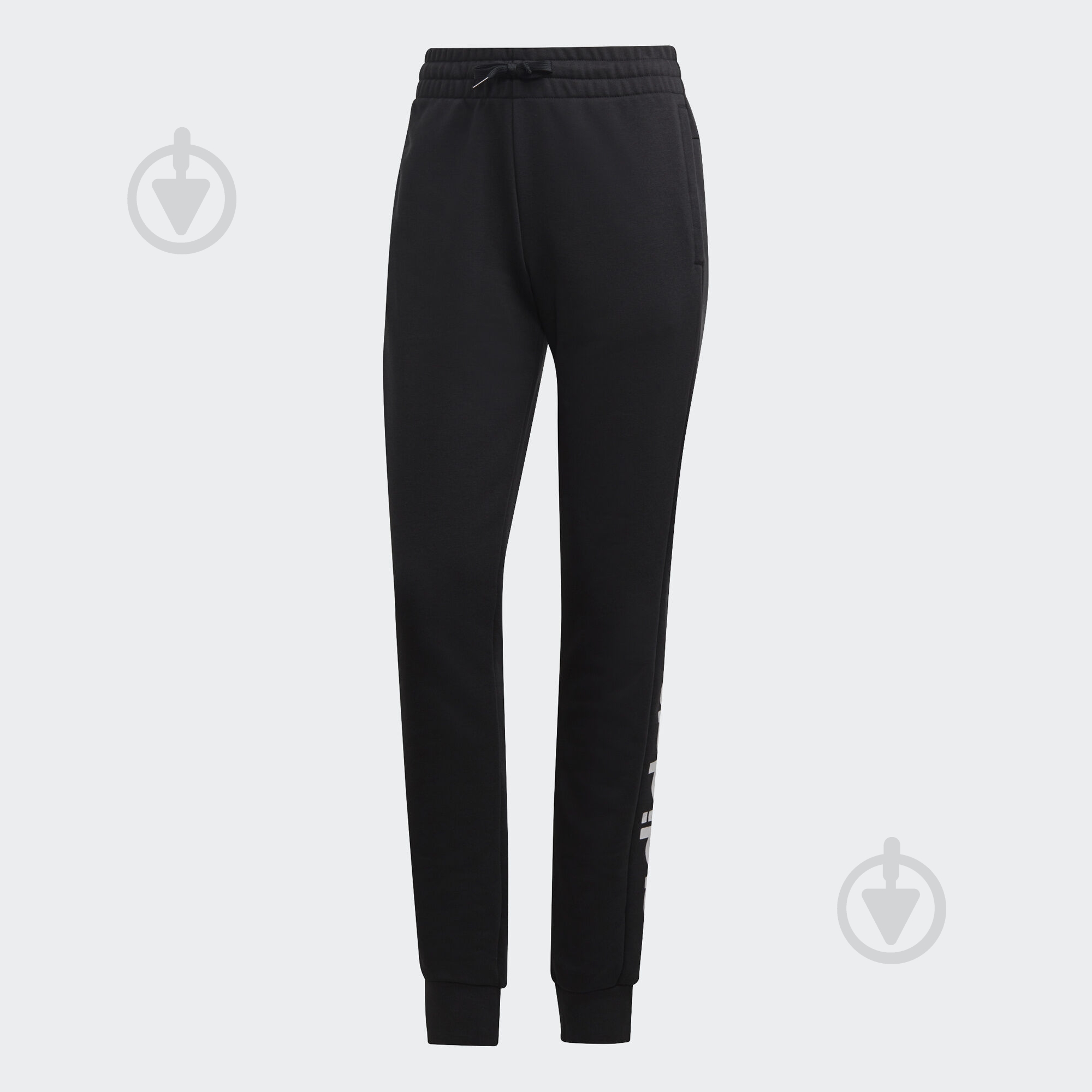 Брюки Adidas W E LIN PANT DP2398 р. XL черный - фото 1