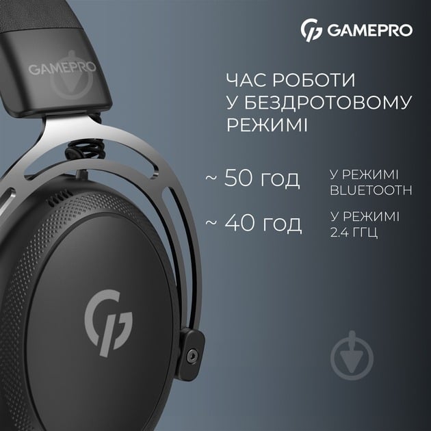 Навушники GamePro Asgard Skald 4-Mode black (HSW160B) - фото 14 Навушники GamePro Asgard Skald 4-Mode black (HSW160B) - фото 14