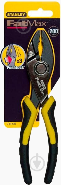 Пасатижі Stanley "FATMAX SLIP JOINT" 200 мм 0-84-646 - фото 2
