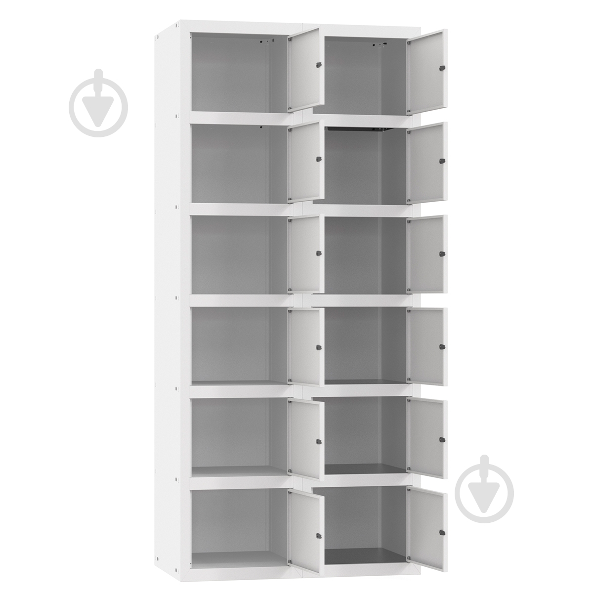 Металлический шкаф ячеечный (камера хранения) Ferocon НЯ-212-01-06х18х05-7035 - фото 2 Металлический шкаф ячеечный (камера хранения) Ferocon НЯ-212-01-06х18х05-7035 - фото 2