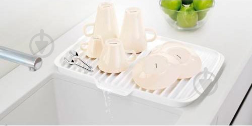Сушилка для посуды Tescoma двухсторонняя CLEAN KIT 900641 - фото 2 Сушилка для посуды Tescoma двухсторонняя CLEAN KIT 900641 - фото 2