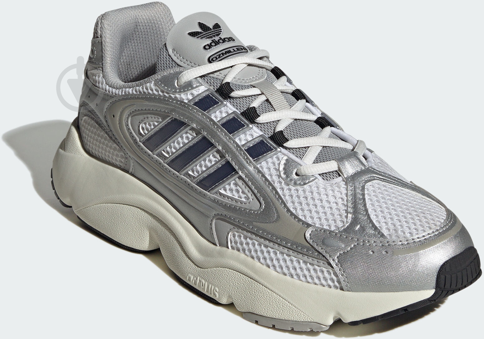Кроссовки мужские Adidas OZMILLEN IF4015 р.42 2/3 бело-серые - фото 3 Кроссовки мужские Adidas OZMILLEN IF4015 р.42 2/3 бело-серые - фото 3