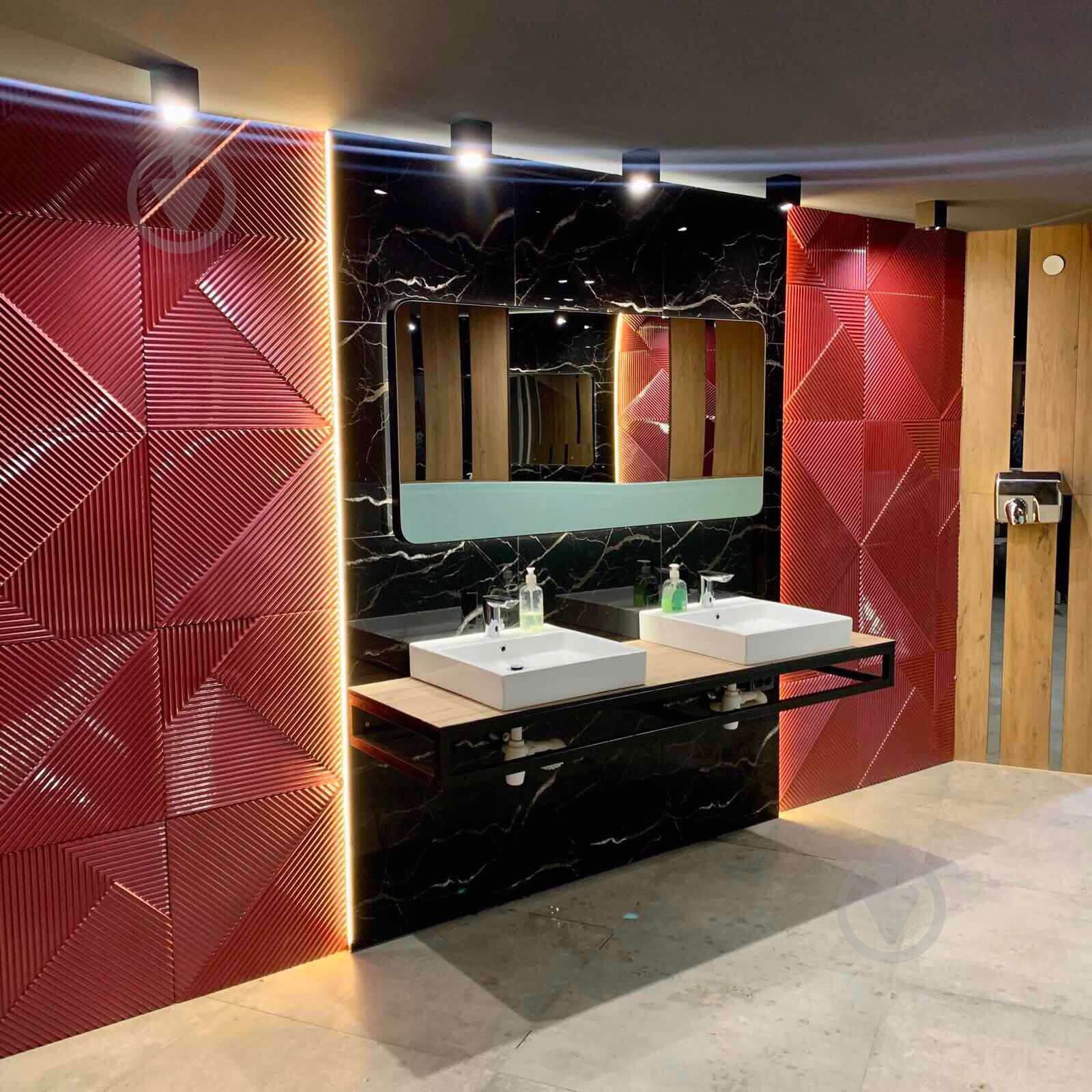 3D-панель гипсовая Gipster Lines 2 0.25 кв.м - фото 2 3D-панель гипсовая Gipster Lines 2 0.25 кв.м - фото 2