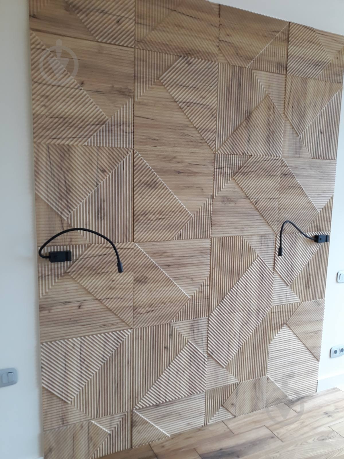 3D-панель гипсовая Gipster Lines 2 0.25 кв.м - фото 6 3D-панель гипсовая Gipster Lines 2 0.25 кв.м - фото 6