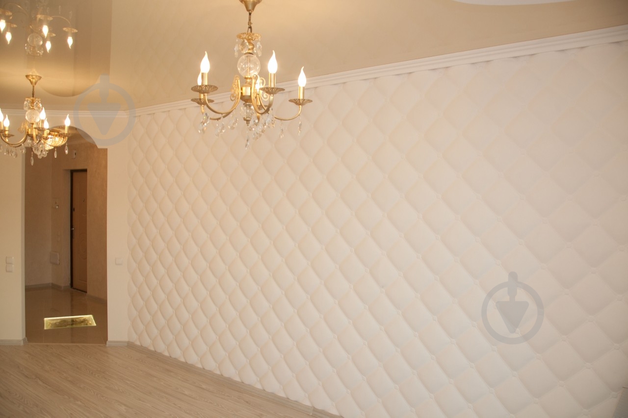 3D-панель гипсовая Gipster Италия 500x500xбелый - фото 4