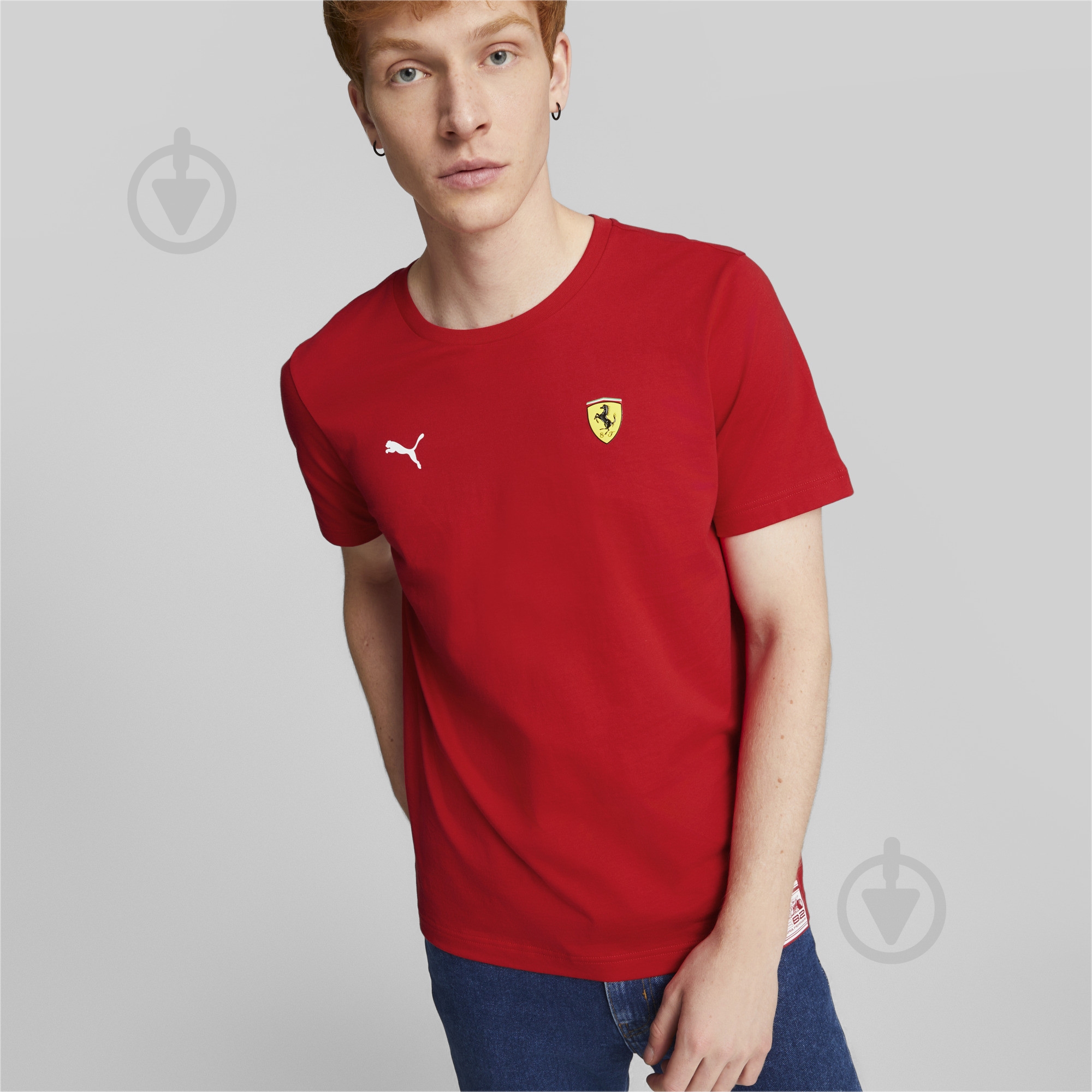 Футболка Puma 53583702 р.L красный - фото 3