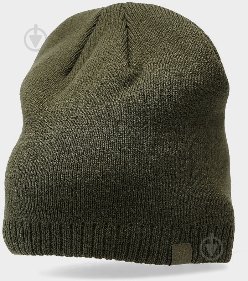 Шапка 4F 4FAW23ACAPM304-43S р.one size хаки - фото 1 Шапка 4F 4FAW23ACAPM304-43S р.one size хаки - фото 1