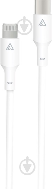 Кабель Acclab PwrX 30W Type-C to Lightning 1,2 м білий (1283126559556) - фото 1